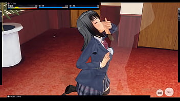 カスタムメイド3d2 jk制服メイドがご主人様にご奉仕