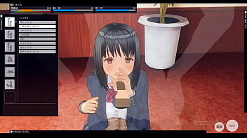 カスタムメイド3d2 jk制服メイドがご主人様にご奉仕