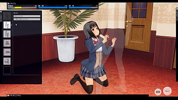 カスタムメイド3d2 jk制服メイドがご主人様にご奉仕