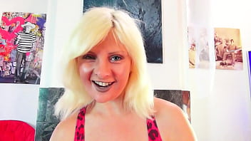 Sex noir busty blonde babe eats ass and gets her tits throat & cunt fucked and facialed