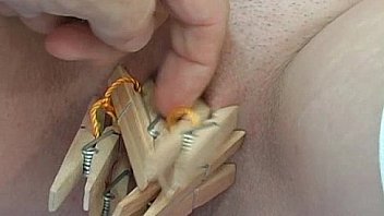 Nasty horny big boobed blonde chick gets