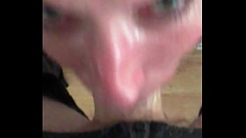 Have you ever had a staring contest with a slut sucking your cock