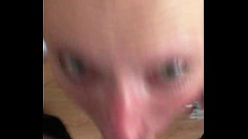 Have you ever had a staring contest with a slut sucking your cock