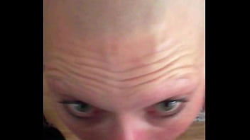 Have you ever had a staring contest with a slut sucking your cock