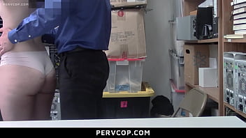 Lp officer wanted to make her sweat to make her nervous about what was coming next pervcop