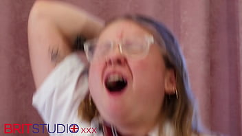 First ever porn fuck for hot 18 year old student rae