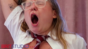 First ever porn fuck for hot 18 year old student rae