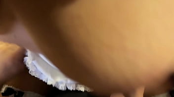 Pillada morena culona chupando y cabalga verga sin parar real casero