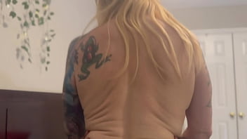 Mistress kora bell sucks & fucks her first bbc