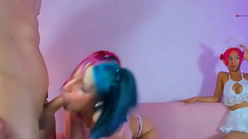 Super delicious how each one puts his cock down his throat lucky boy