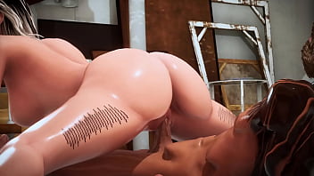 Complete pilot casting session – gothic girl 3d animation full scene