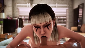 Complete pilot casting session – gothic girl 3d animation full scene