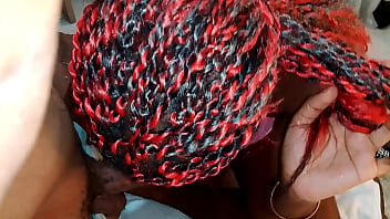 Meet up with tinder swipe got redhead big tits latina sucking big cock on photographer scene mastermeat1