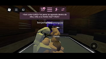 Cogiendo a seguidoras en roblox