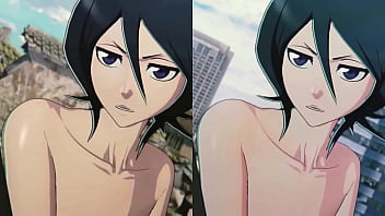 Nude rukia mod side by side comparison Nude rukia mod side by side comparison