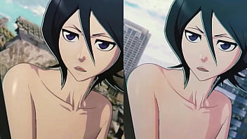 Nude rukia mod side by side comparison