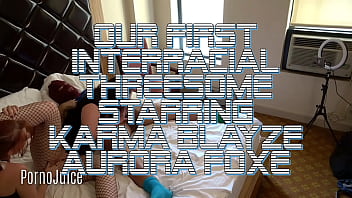 Trailer foxey mermaid and girlfriend karma share black cock