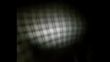 Black stocking white high heels