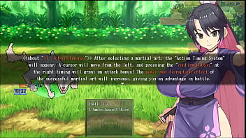 Sakura gozen hentai game ep 1 busty samourai outdoor creampie