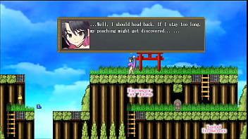 Sakura gozen hentai game ep 1 busty samourai outdoor creampie