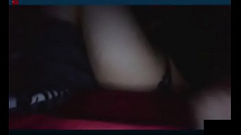 Sexy latina shows her ass and rubs her pussy on skype