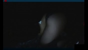 Sexy latina shows her ass and rubs her pussy on skype