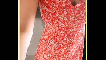 Milf in a amazing dress