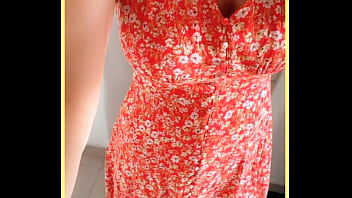 Milf in a amazing dress