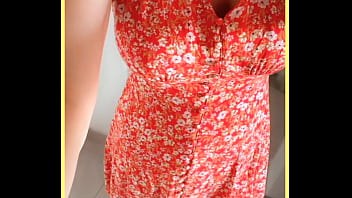 Milf in a amazing dress