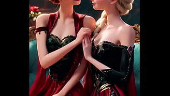 Frozen sisters in a forbidden night