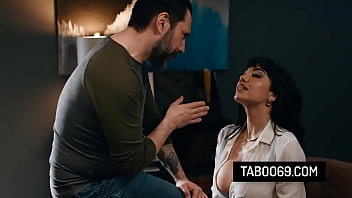 Curvy stepmom fucks with the principal to take her stepson in his academy