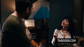 Curvy stepmom fucks with the principal to take her stepson in his academy Curvy stepmom fucks with the principal to take her stepson in his academy