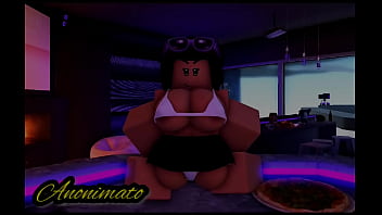 R36 cogiendo a un mina en roblox