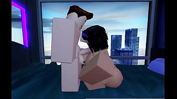 R36 cogiendo a un mina en roblox