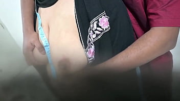 Muslim girl fun with doctor