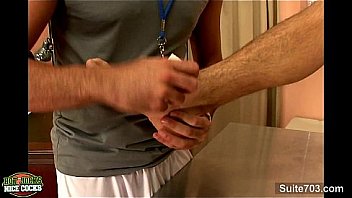 Hot Jock Gets Fucked And Jizzed In Threesome thumbnail