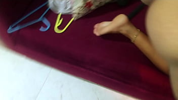 My wife fucks my friend on the stairs then he fucks her rough and i clean up the creampie