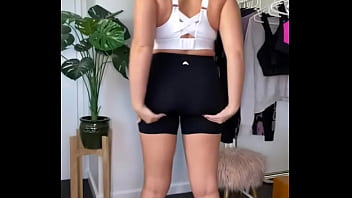 Brooke nichole lee bante em suas nadegas