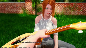 Being a dik #48 going to the next step with cheating busty red head while learning her how to finger play the guitar