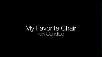 Horny darling candice dildo her perfect pussy