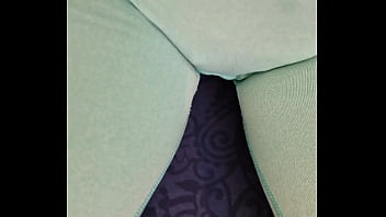 I was horny all day i though stretching will ease it a bit but i was wrong i had to fuck myself