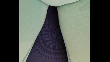 I was horny all day i though stretching will ease it a bit but i was wrong i had to fuck myself