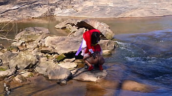 Gibby the clown cosplays the famous manga one piece & fucks hot ebony