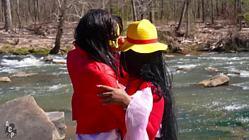 Gibby the clown cosplays the famous manga one piece & fucks hot ebony