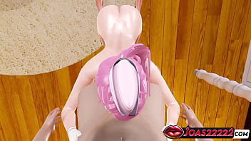 Hot air hostess big ass and pierced nipple tits 3d hentai with exclusive handjob for hard cock hands free tongue licking deepthroat ending a lot of sperm in honey select 2