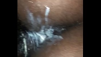 She’s taking deep strokes in that pussy