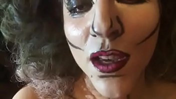 Cosplay cartoon make up gfe mutual masturbation