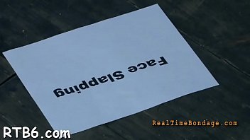 Titty castigation for naughty babe