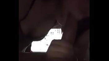 Sexy slut swallowing my dick