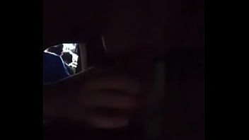 Sexy slut swallowing my dick